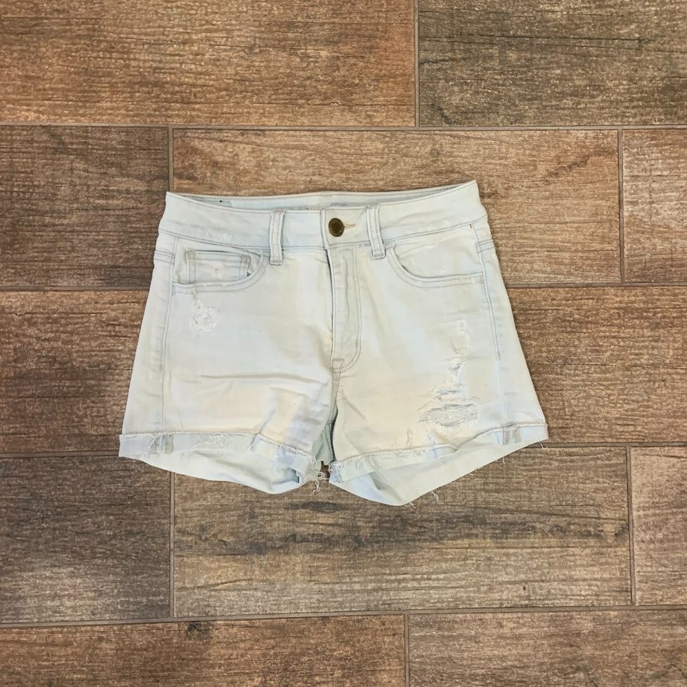 American Eagle Super Stretch Jean Shorts, Size 4